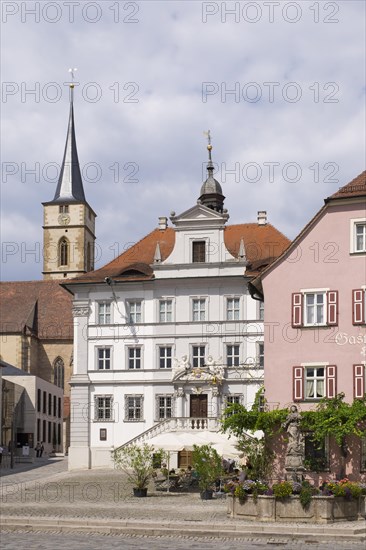 Market with Parish Church of St Vitus