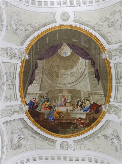 Ceiling fresco