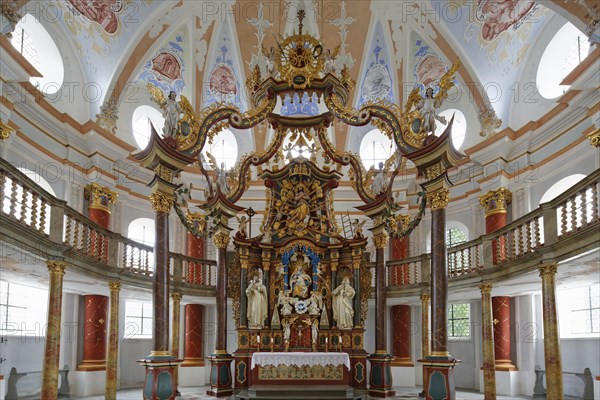 Chancel with high altar