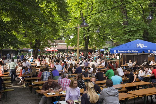 Beer garden