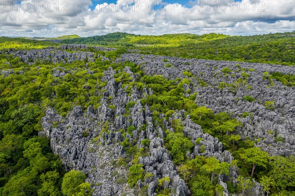 Rugged karst landscape