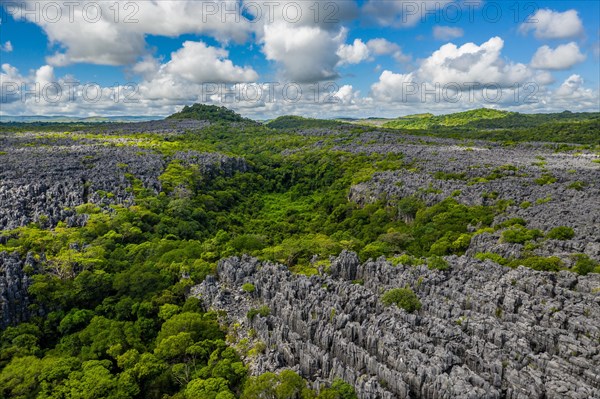 Rugged karst landscape