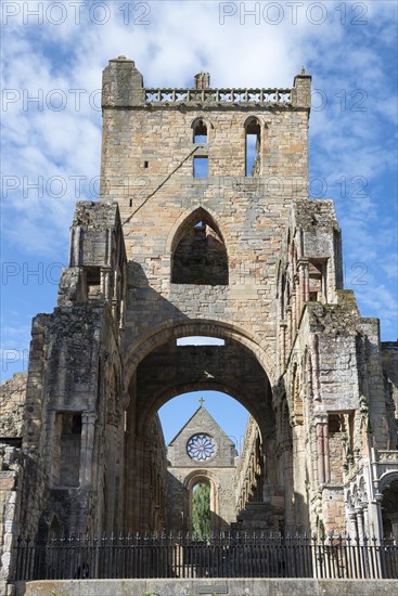 Ruins of the Augustinian monastery Jedburgh Abbey