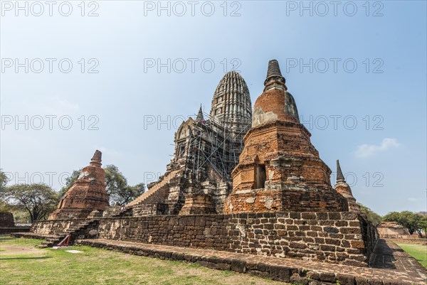 Temple in restoration