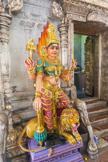 Durga goddess statue