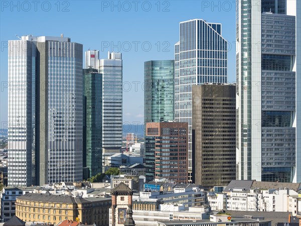 Financial District with TaunusTurm
