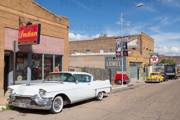 Old Cadillac at the roadside