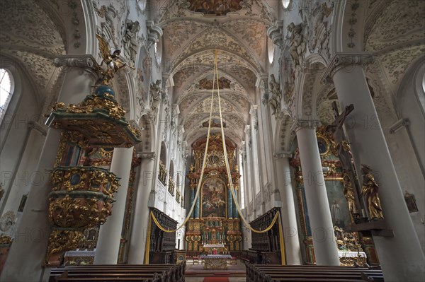 Ceiling by the chancel of St. George's Church