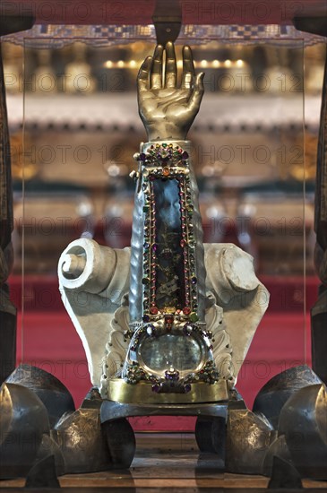 Arm relic of St. Benedict