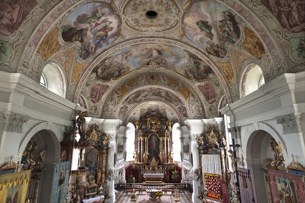 Interior with altar