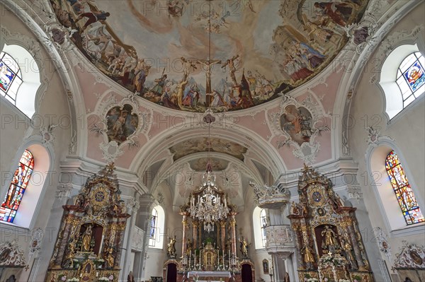 Main altar and side altars