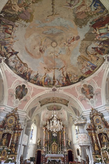 Main altar and side altars