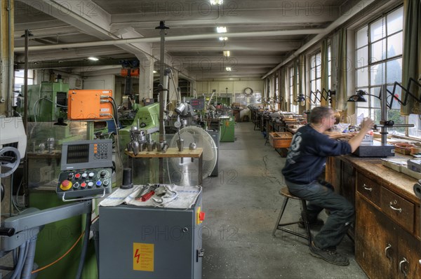 Construction space in a former steatite factory