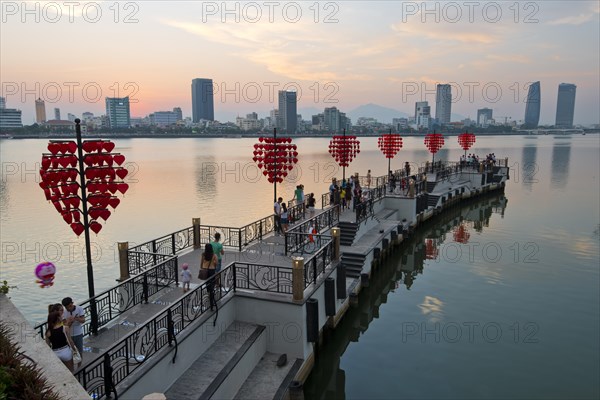 Sunset over the Han River