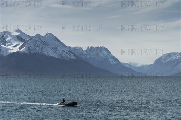 Zodiac inflatable boat in Segelsallskapet Fjord