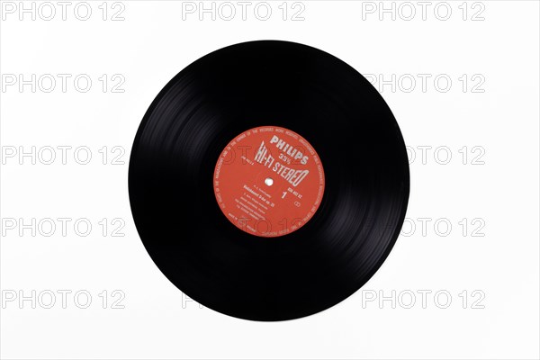 Long play vinyl record