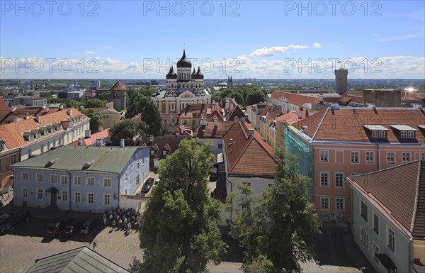 Upper Town with Alexander Nevsky Cathedral