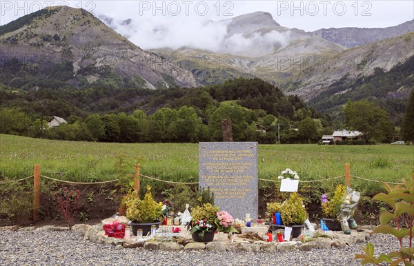 Memorial in the French Alps
