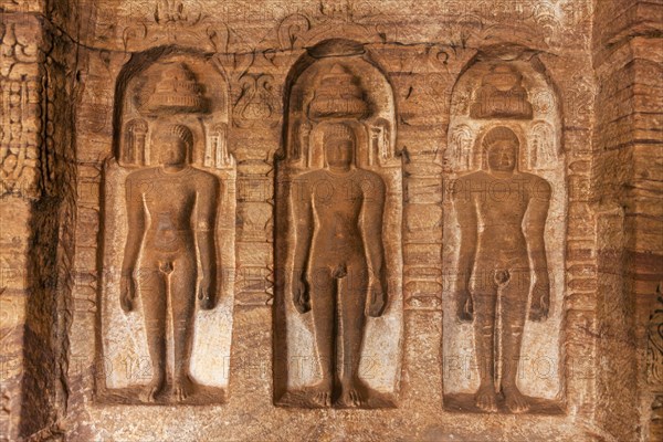 Jaina reliefs in the cave no. 4