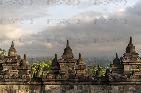 Buddhist temple complex Borobudur
