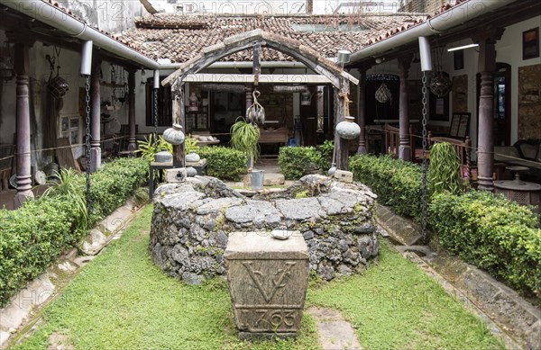 Courtyard of Historical Mansion Museum