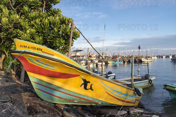 Fishing boat in the Mirissa harbour