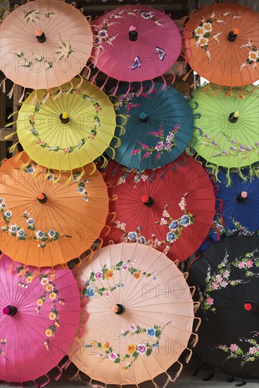 Colourful umbrellas