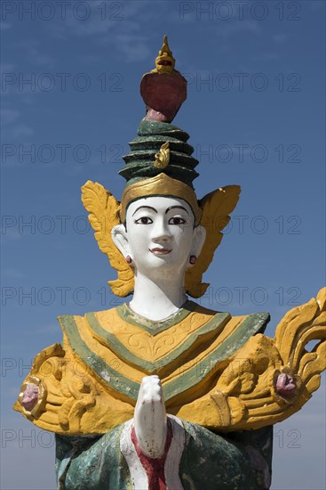 Nat deity statue at Kyaik Tan Lan Pagoda