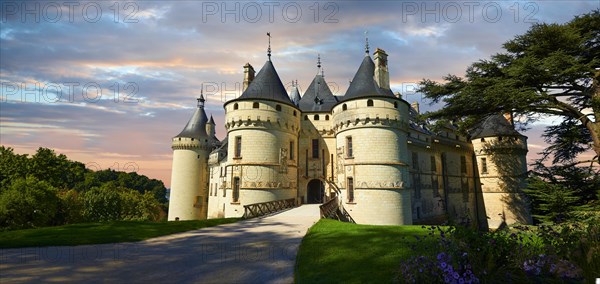 15th century castle Chateau de Chaumont