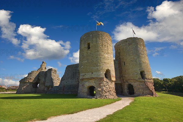 Medieval Rhuddlan Castle
