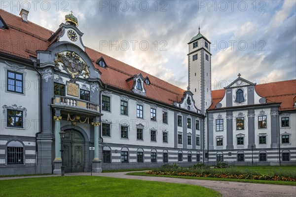 Prince Bishop's Residence with portal and Bishop's coat of arms