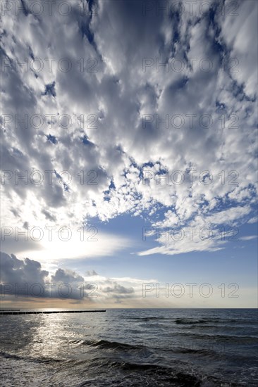 Cloud formation over the Baltic Sea