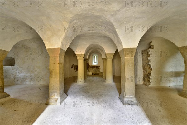Crypt in the basement of the parsonage