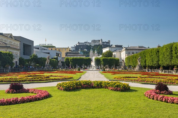 Hohensalzburg Castle and Mirabell Gardens