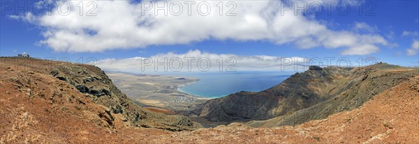 View from Ermita de Las Nieves to Caleta de Famara