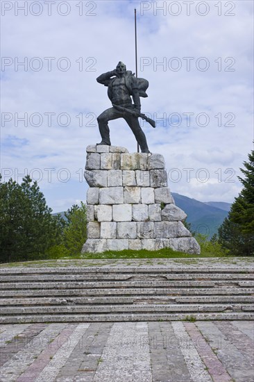 King Zog monument
