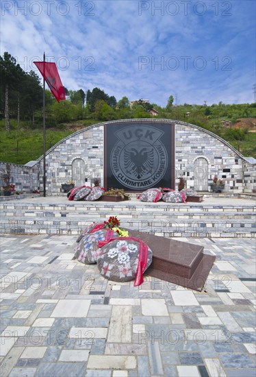 Monument to the Albanian freedom fighters UCK