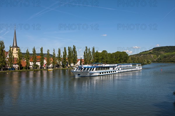Cruise ship on the Main river