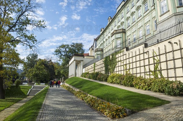 Palace garden of the Prague castle