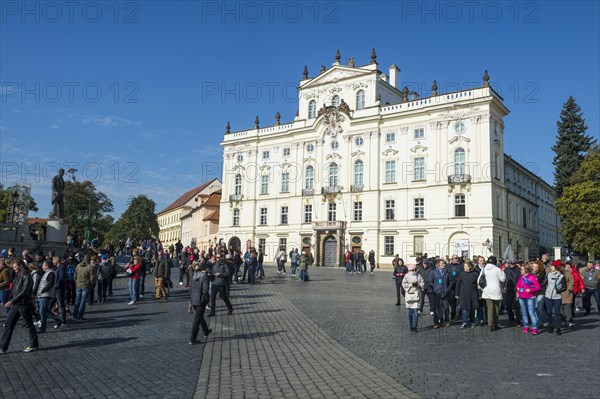 Square before the Prague castle