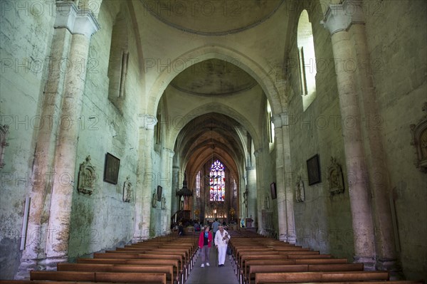 Inside of the Monolithic Church