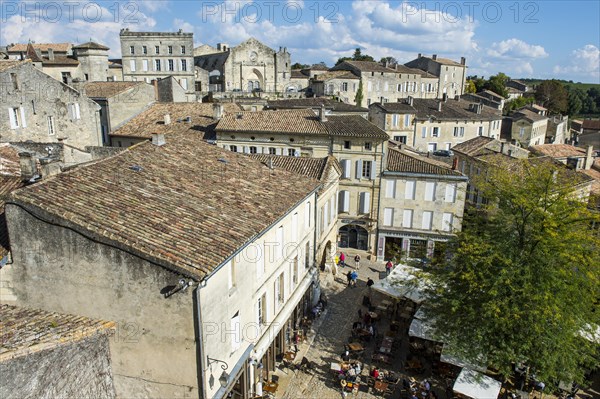 View across the historic centre