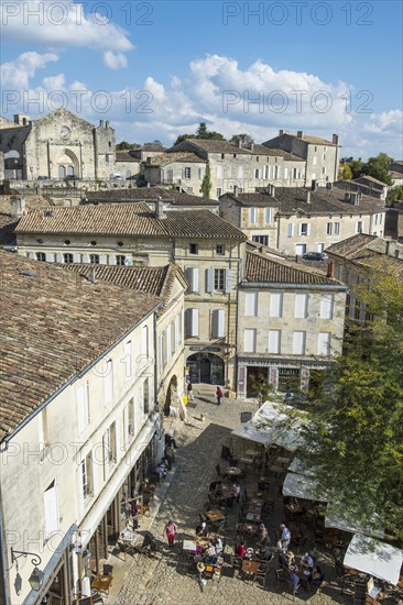 View across the historic centre