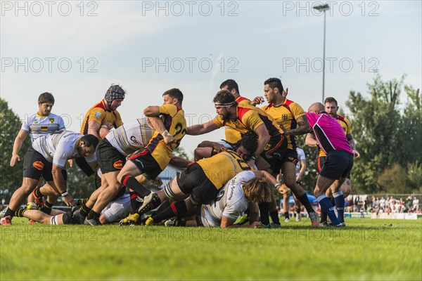 Tackling and ruck