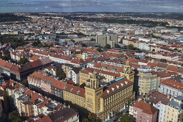 View from the TV Tower in Prague