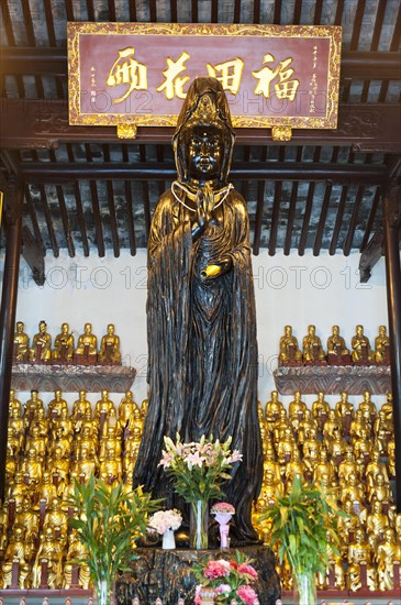 Black female Buddha of compassion