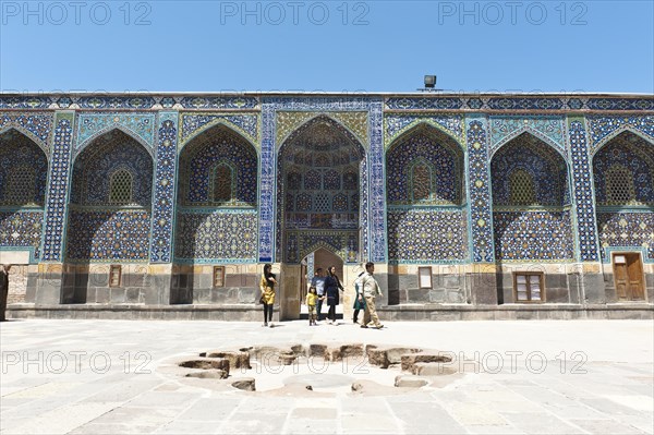 Inner courtyard of Safi-ad-Din Ardabili Mausoleum