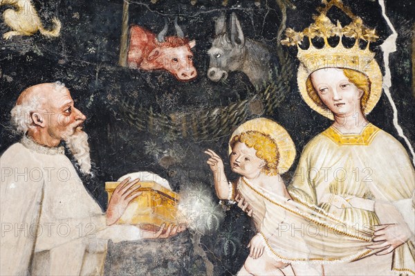 Gothic fresco