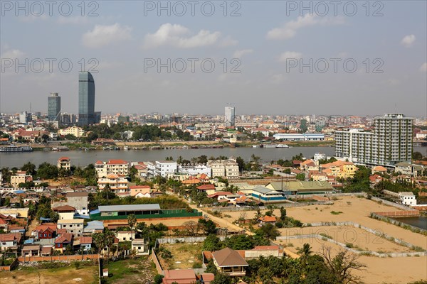 Skyline with Canadia Bank and Vatannac Capital Tower