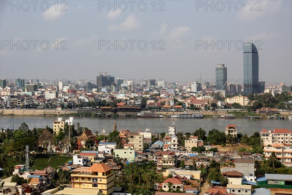 Skyline with Canadia Bank and Vatannac Capital Tower